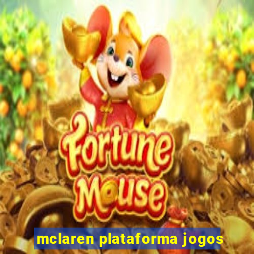 mclaren plataforma jogos